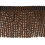 Frange moulino&eacute;e Plaza Houl&egrave;s Cacao 33099-9800