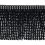 Frange moulino&eacute;e Plaza Houl&egrave;s Noir 33099-9900
