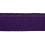 Frange effil&eacute; Onyx Houl&egrave;s Aubergine 33108-9510