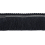 Frange effil&eacute; Onyx Houl&egrave;s Charbon 33108-9990
