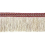 Frange effil&eacute; Marly Houl&egrave;s Rouge/Écume 33110-9040