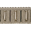 Frange moulino&eacute;e quilles Duchesse Houl&egrave;s Taupe 33162-9820