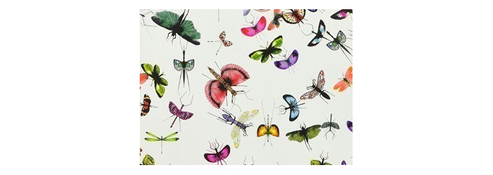 Telas mariposas