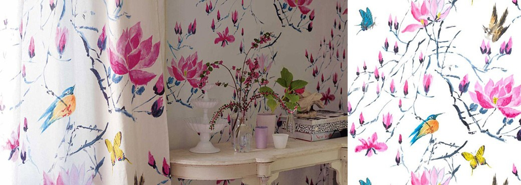 Designers Guild - Colecci&oacute;n  Kimono Blossom