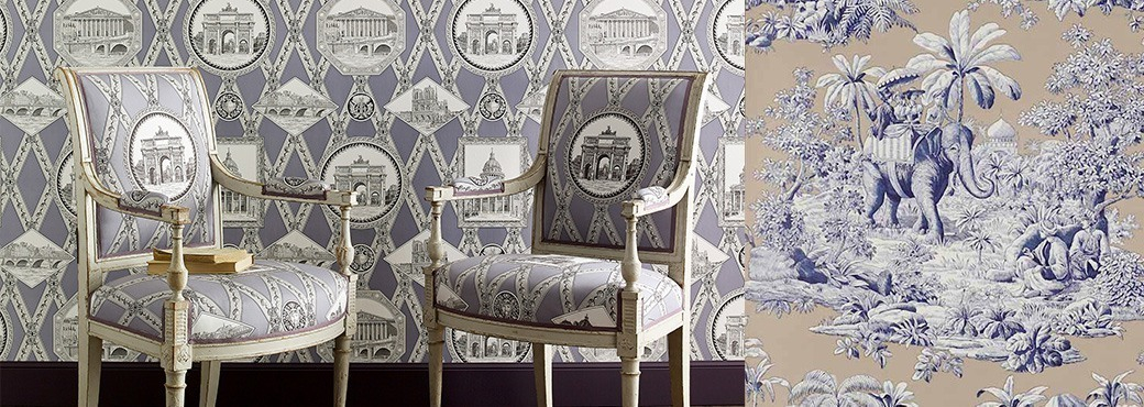 Manuel Canovas - Colecci&oacute;n  Papeles pintados Trianon