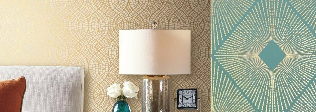 York Wallcoverings - Colecci&oacute;n  Modern Metals