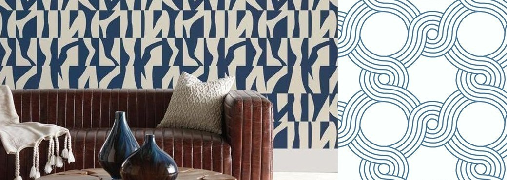 York Wallcoverings - Colecci&oacute;n  Geometric Resource