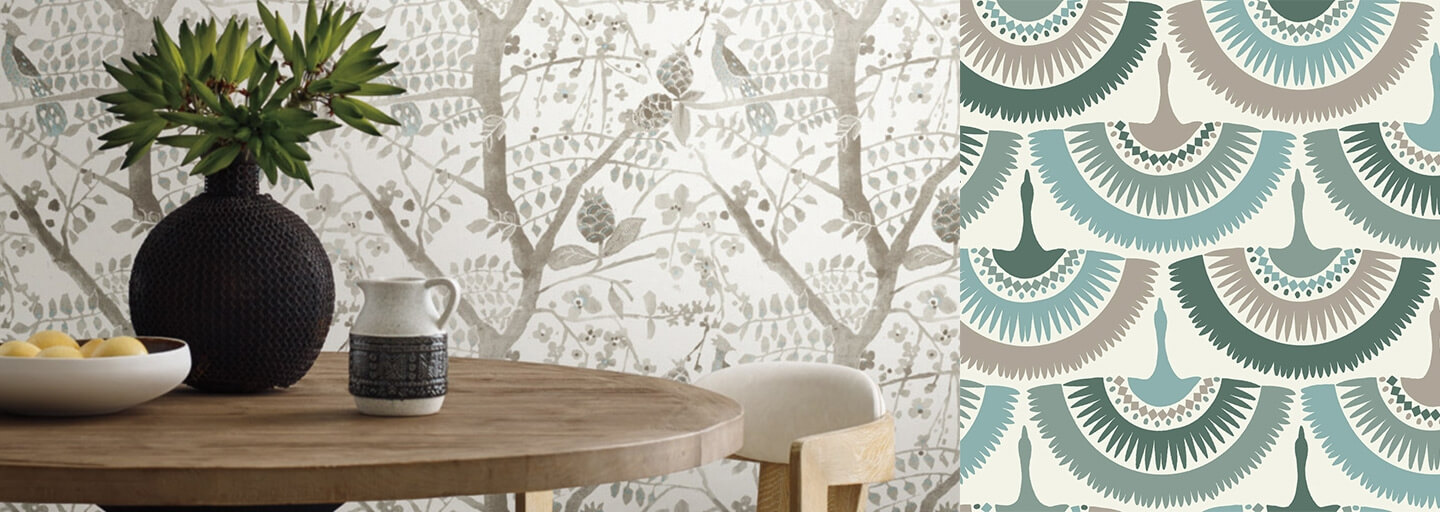 York Wallcoverings - Colecci&oacute;n  Antonina Vella - Boho Luxe