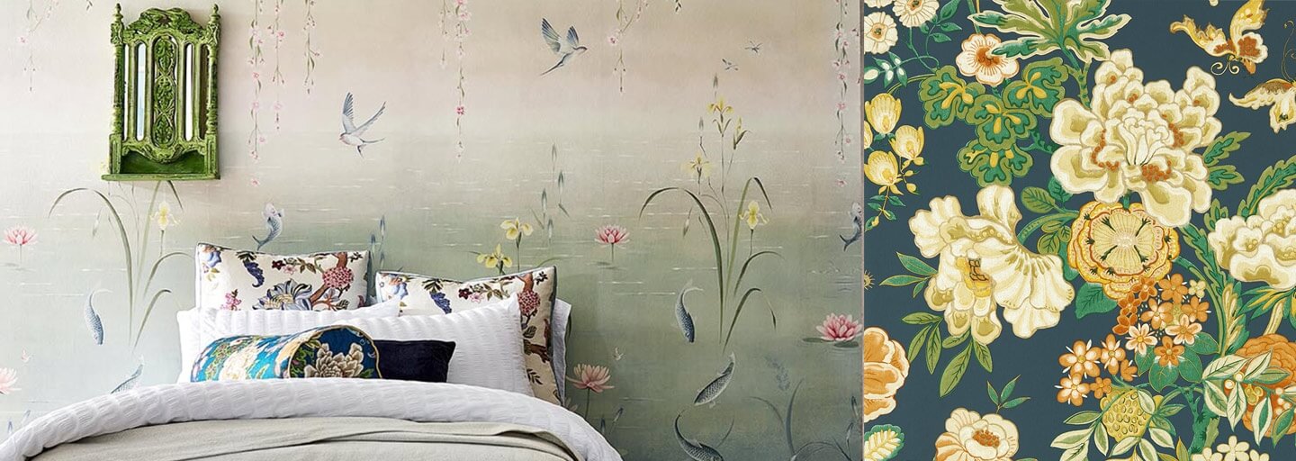 Sanderson - Colecci&oacute;n  Water Garden