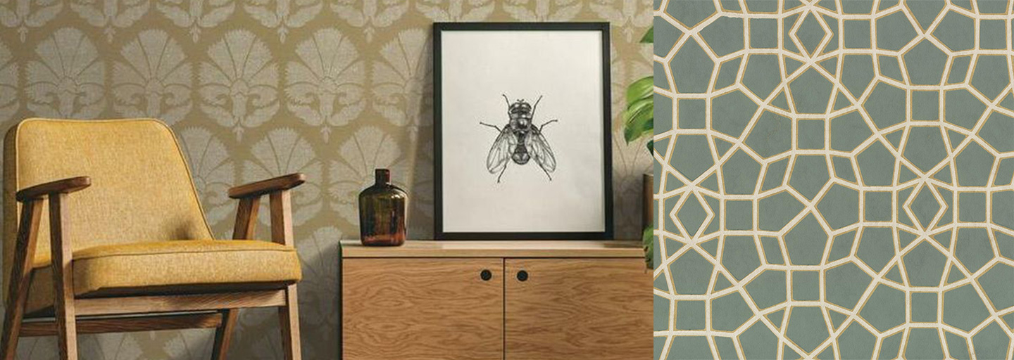 York Wallcoverings - Colecci&oacute;n  Handcrafted Naturals
