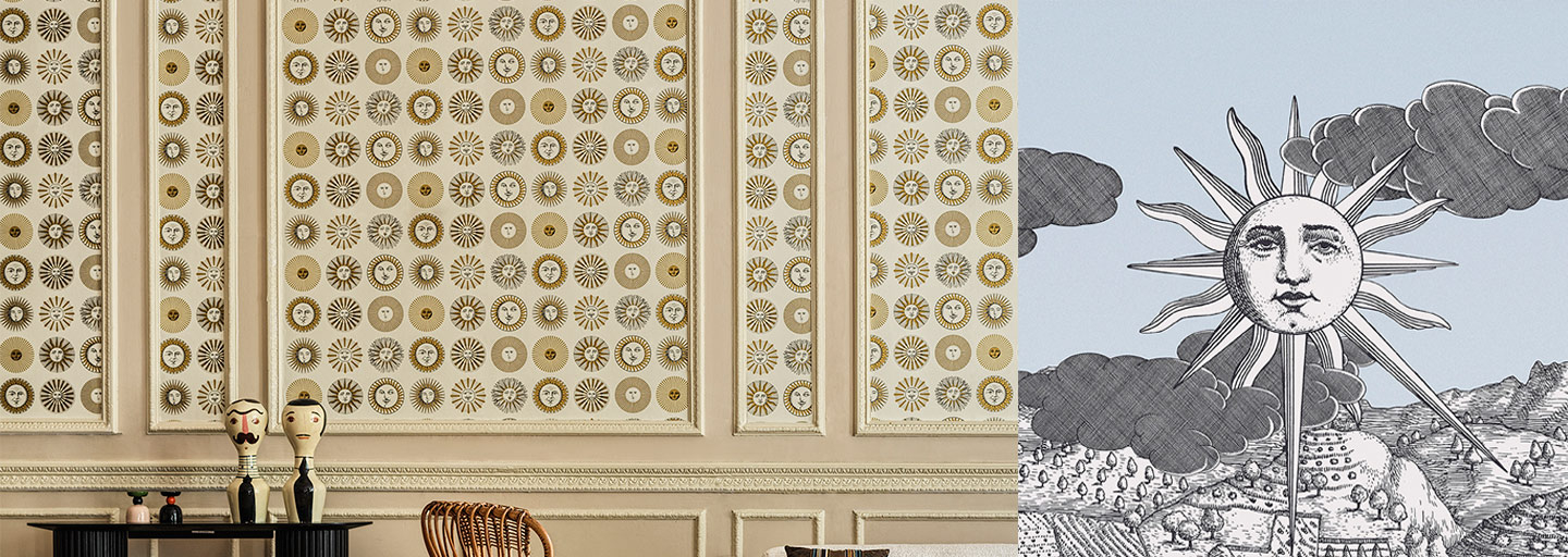 Cole and Son - Colecci&oacute;n  Fornasetti - Senza II