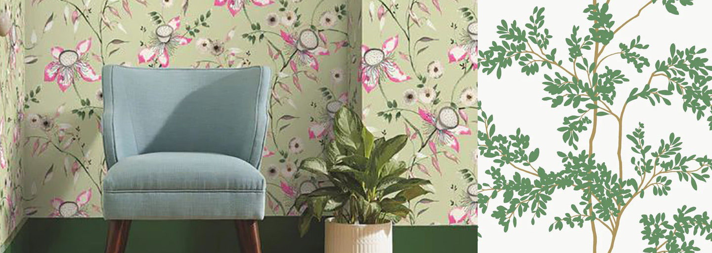 York Wallcoverings - Colecci&oacute;n  Blooms