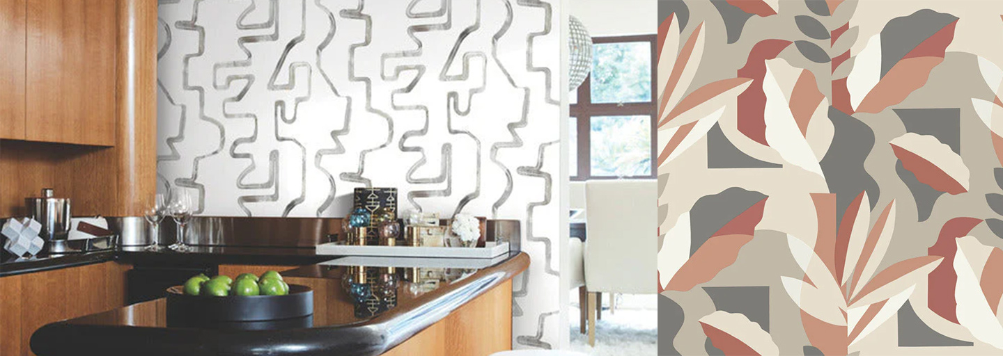 York Wallcoverings - Colecci&oacute;n  Artistic Abstract