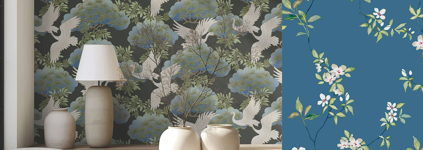York Wallcoverings - Colecci&oacute;n  Tea garden