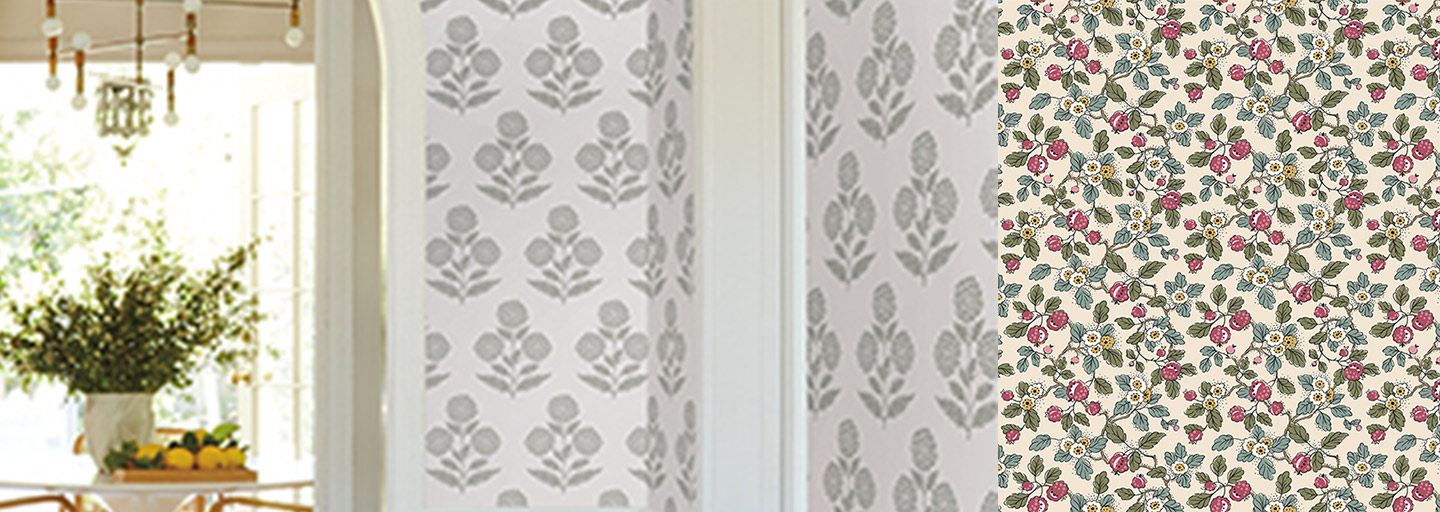 York Wallcoverings - Colecci&oacute;n Antonina Vella-Jardin
