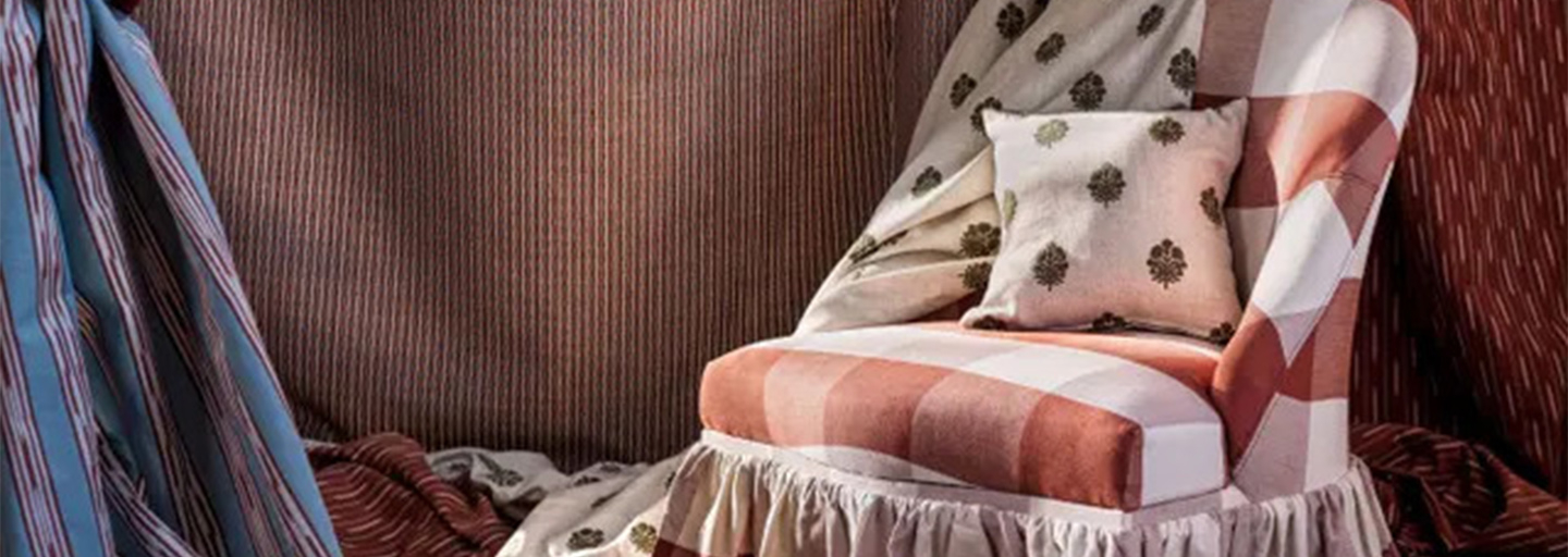 Sanderson - Colecci&oacute;n  Sabu Stripes and Ikats